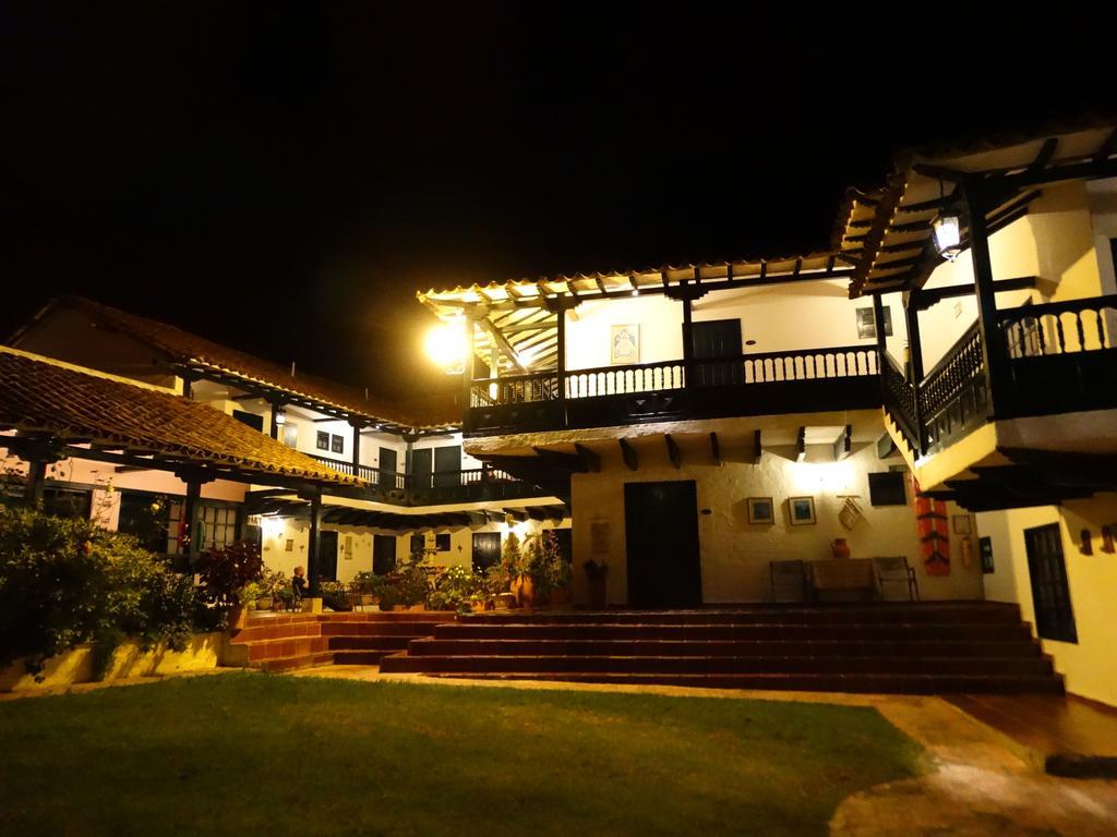 Hotel Hospederia San Carlos Villa De Leyva Dış mekan fotoğraf